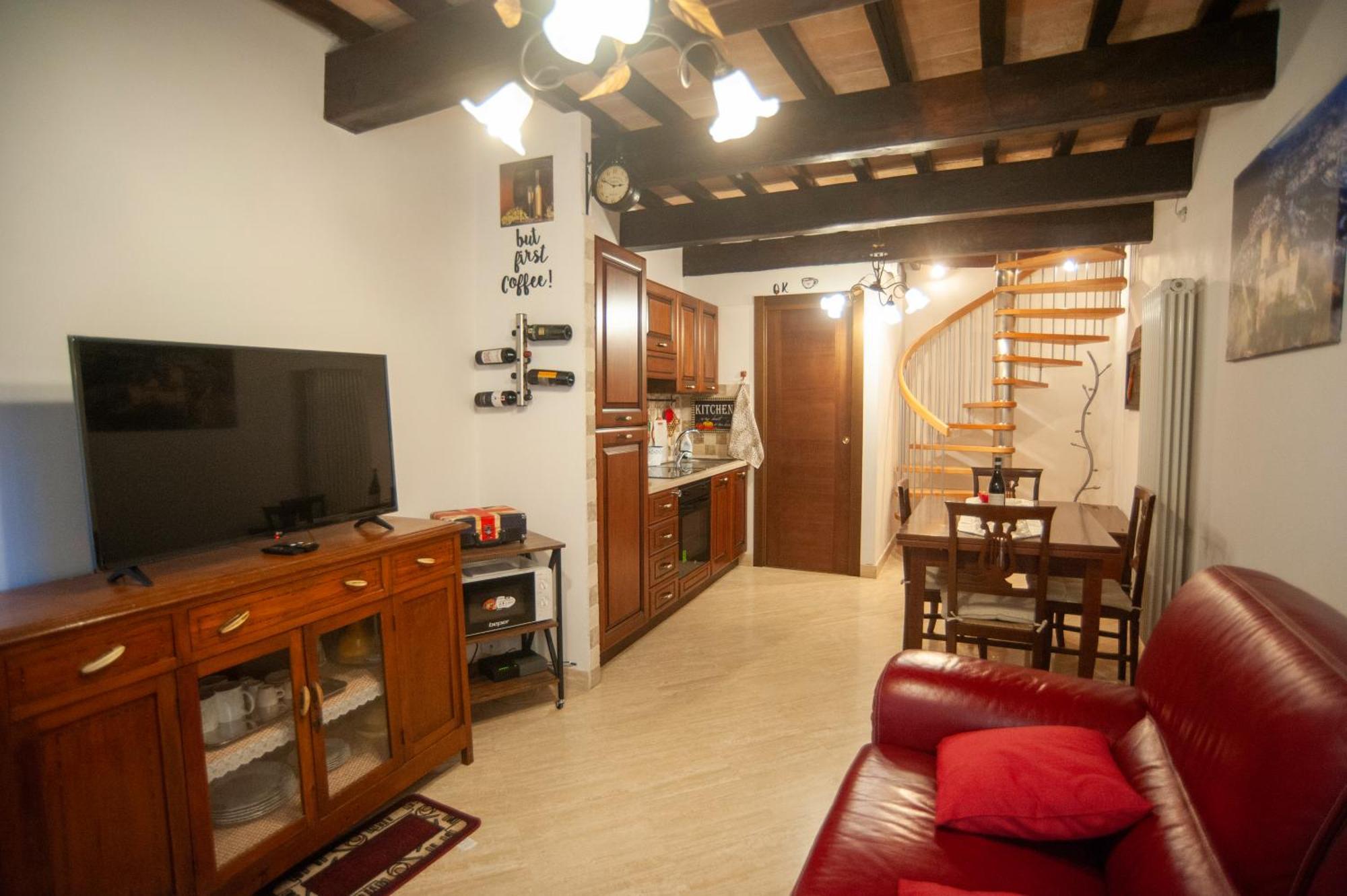 Apartmán Casa Dell'Oliveto "Parcheggio Gratuito" Narni Exteriér fotografie